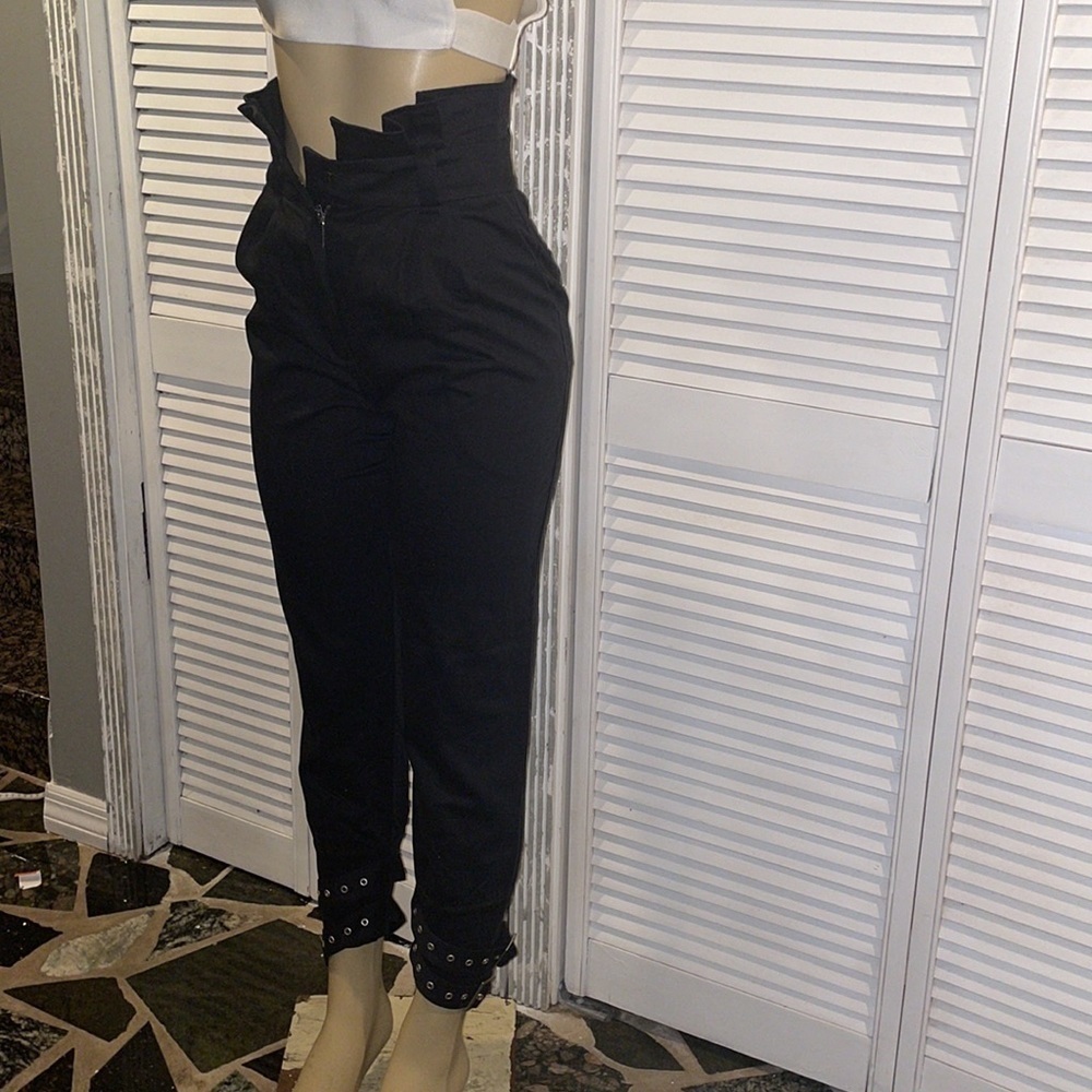 Lovers & Friends - All Buckled Up High Waisted Pants - Picture 4 of 8